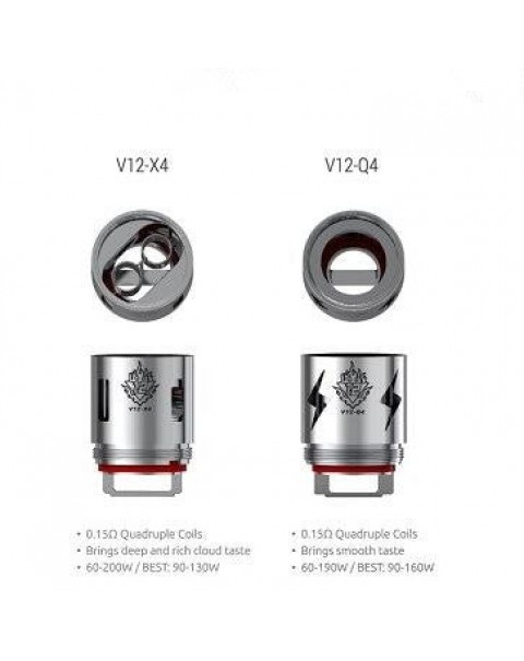 SMOK TFV12 Replacement Coil Head 3pcs