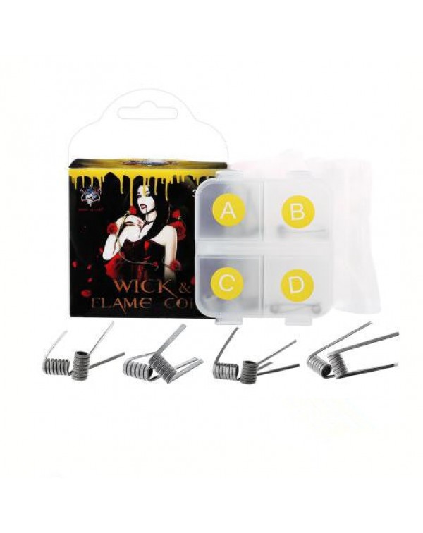 Demon Killer Wick & Flame 316L Coil Kit