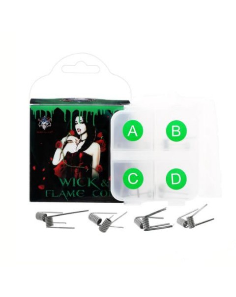 Demon Killer Wick & Flame Ni80 Coil Kit