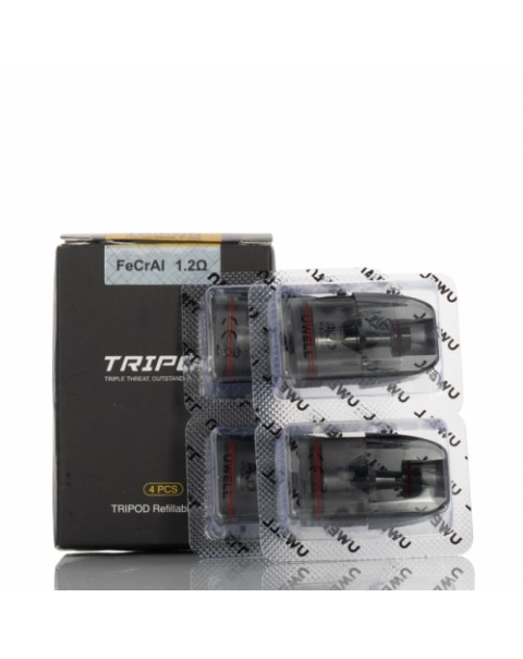 Uwell Tripod Pcc Pod Cartridge 2ml 4pcs