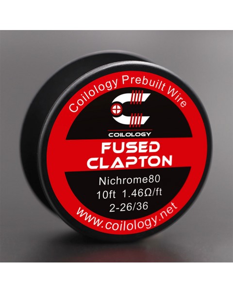 10ft Coilology Fused Clapton Prebuilt Spools Wire