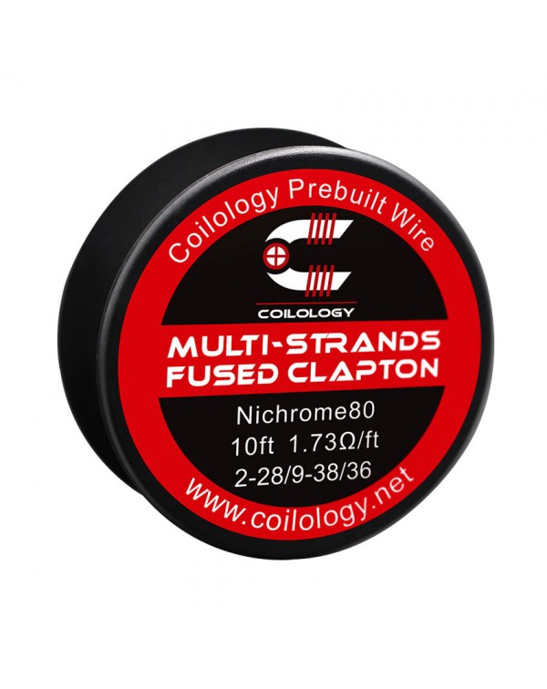 10ft Coilology Multi-Strands Fused Clapton Spool W...