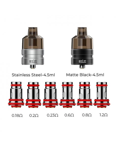 Uwell Aeglos Tank Pod 4.5ml with 6 Coils 