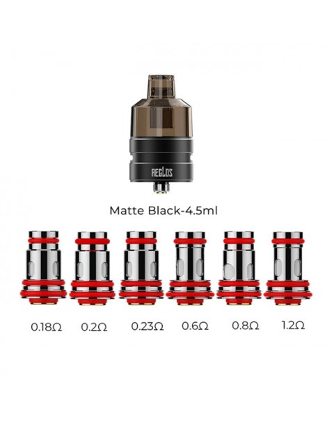 Uwell Aeglos Tank Pod 4.5ml with 6 Coils 