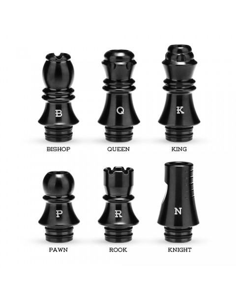 KIZOKU Chess Series Drip Tip 6pcs