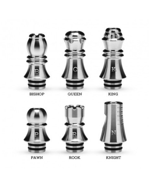 KIZOKU Chess Series Drip Tip 6pcs