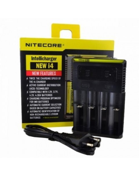 NiteCore New I4 Li-ion Battery Charger ACD Technology