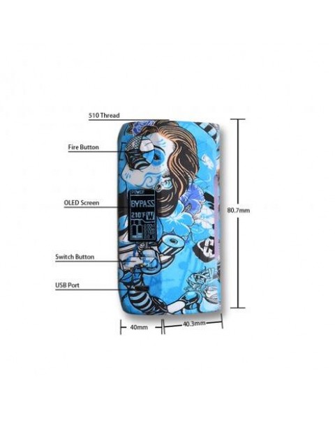 Vapor Storm Puma 200W TC Box Mod