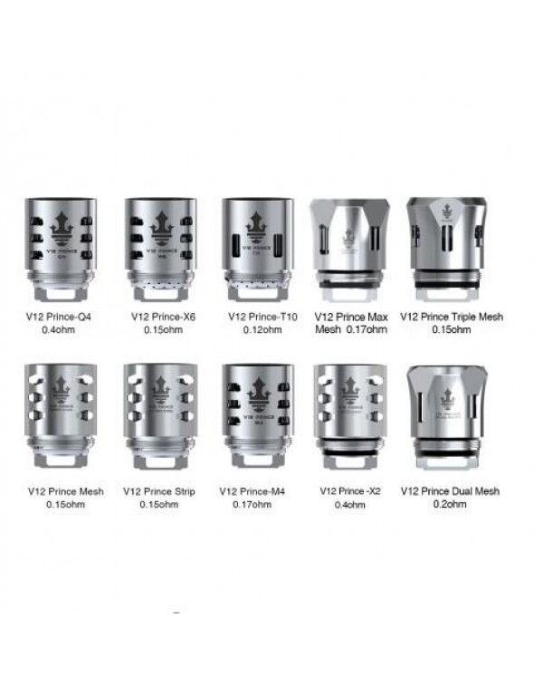 SMOK TFV12 Prince Replacement Coil Head 3pcs