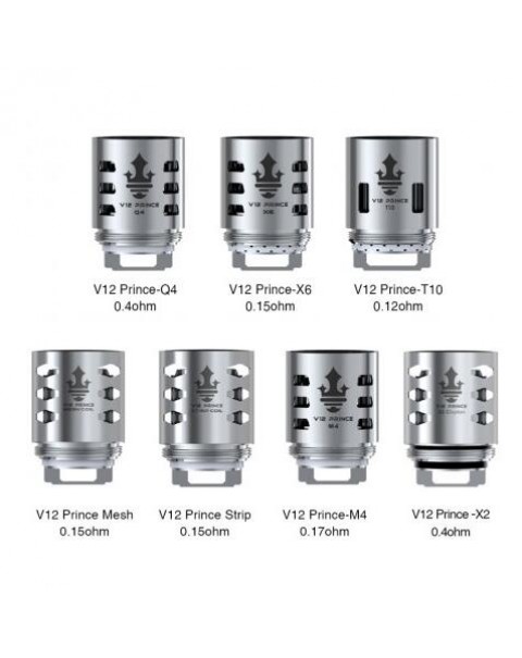 SMOK TFV12 Prince Replacement Coil Head 3pcs