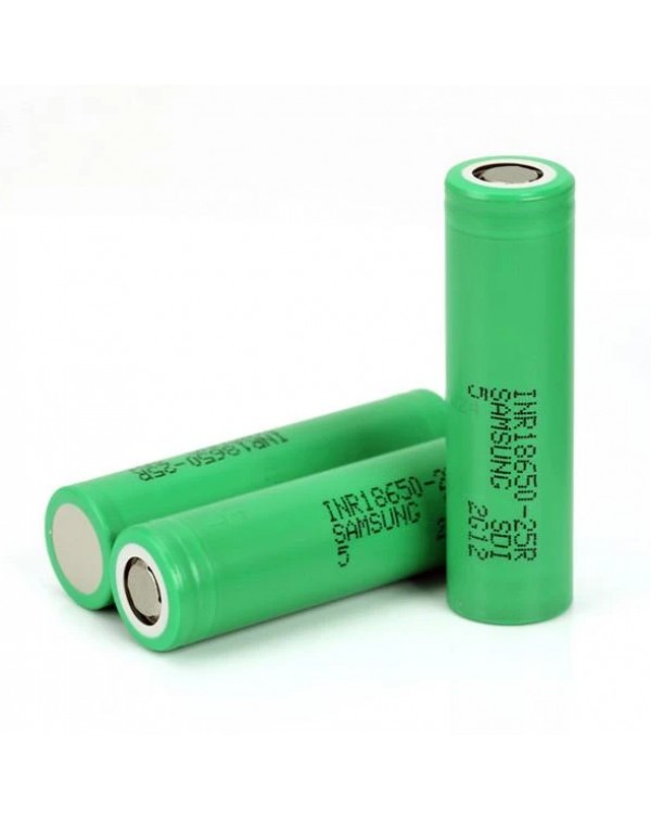 Samsung INR18650-25R 18650 battery 2500mAh 3.6v Re...