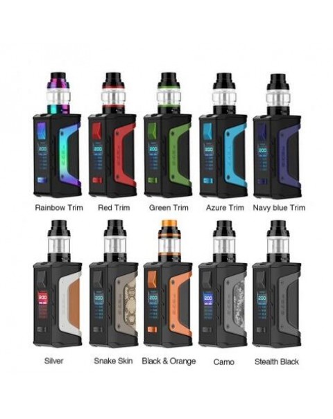 GeekVape Aegis Legend 200W TC Kit with Aero Mesh Tank