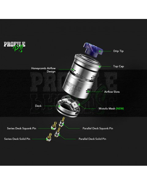 Wotofo Profile PS Dual Mesh RDA